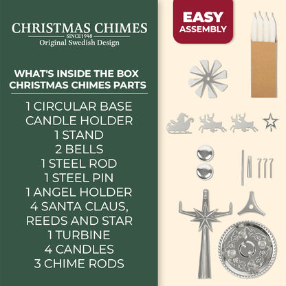 Christmas Chimes Metal